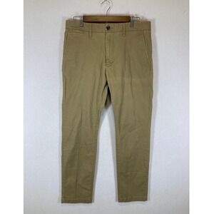 Classic Goodfellow & Co Mens 32x32 Khaki Hennepin Chino Slim Fit Stretch Pants